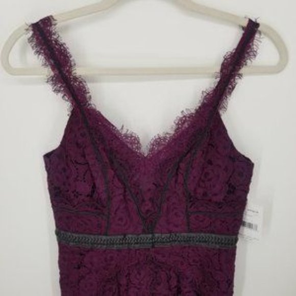 FREE PEOPLE Lacey Column Maxi Dress Sz 4 - Picture 5 of 8